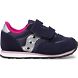 Saucony Baby Jazz Hook & Loop Sneakers Barn Marinblå Rosa | Sverige 561NWY